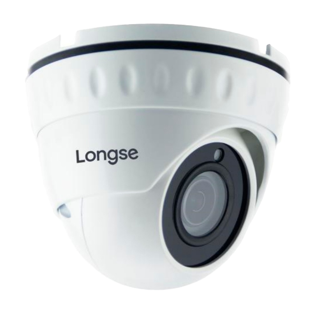 CAMARA ANALOGA DOMO VARIFOCAL MANUAL 2MPX IR 30MTS NO-AUDIO METAL IP67 LONGSE