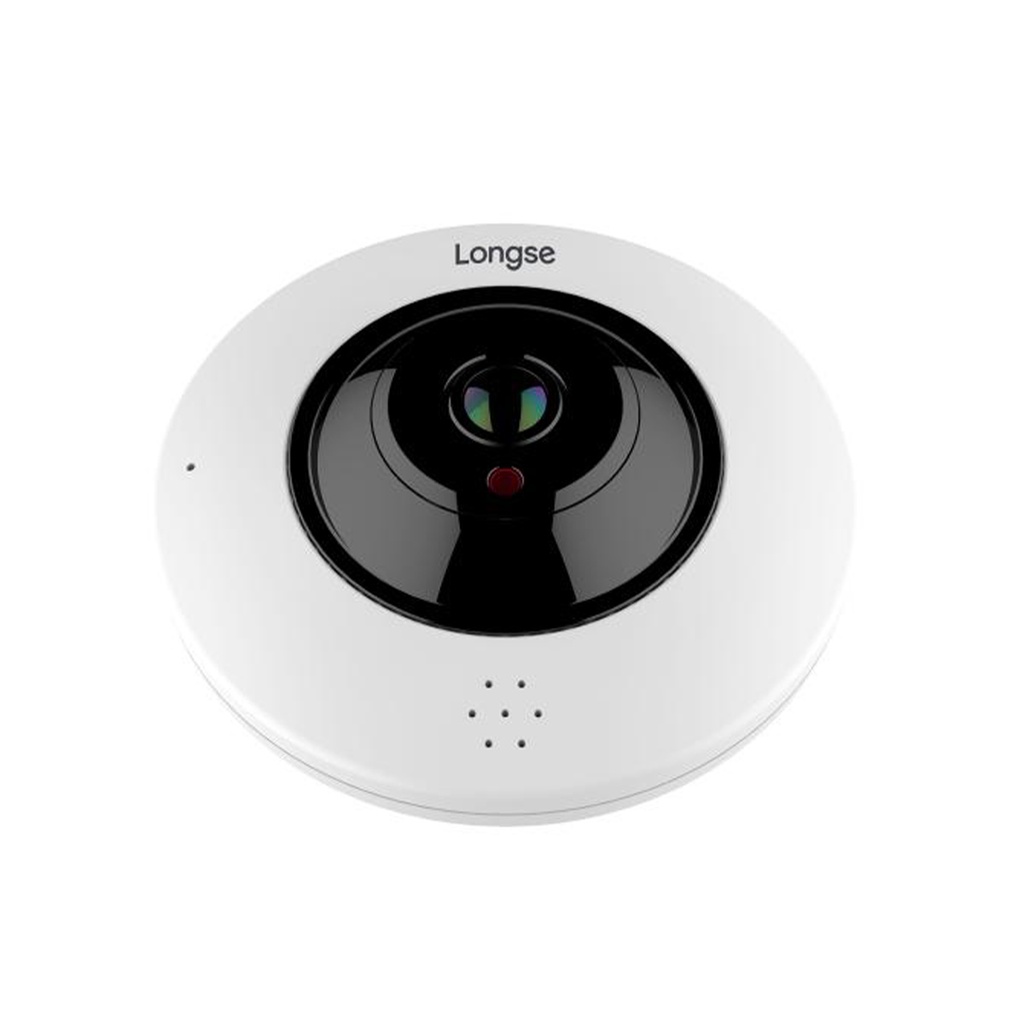 CAMARA IP OJO DE PESCADO 4MPX IR 20MTS NO-AUDIO METAL-PLASTICO IP65 LONGSE