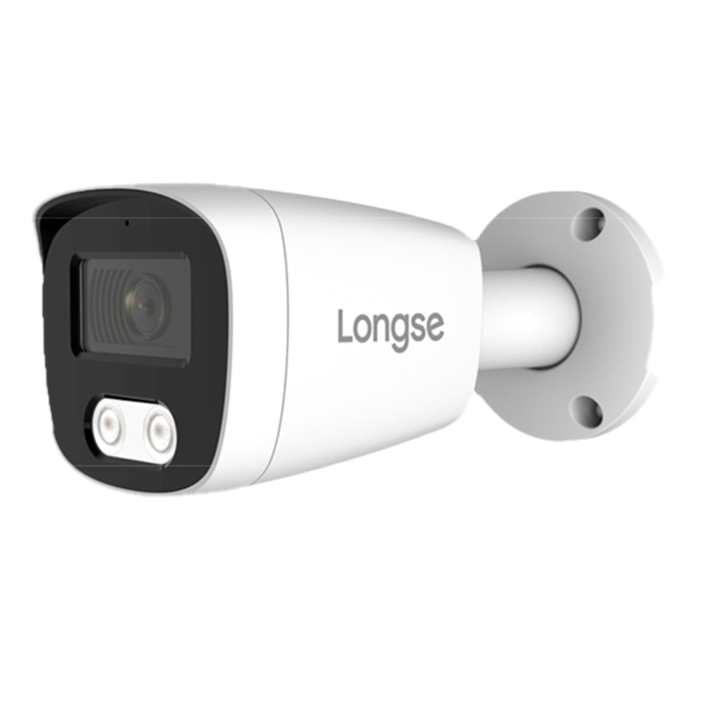 CAMARA ANALOGA BALA 5MPX IR 25MTS AUDIO TVI METAL-PLASTICO IP67 LONGSE