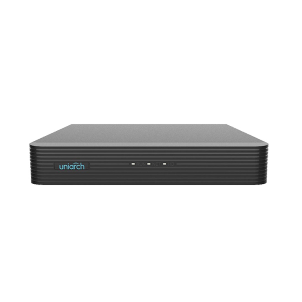 XVR ANALOGO 5MP 16CH 8IP 1HDD 8TB AUDIO TVI UNIARCH