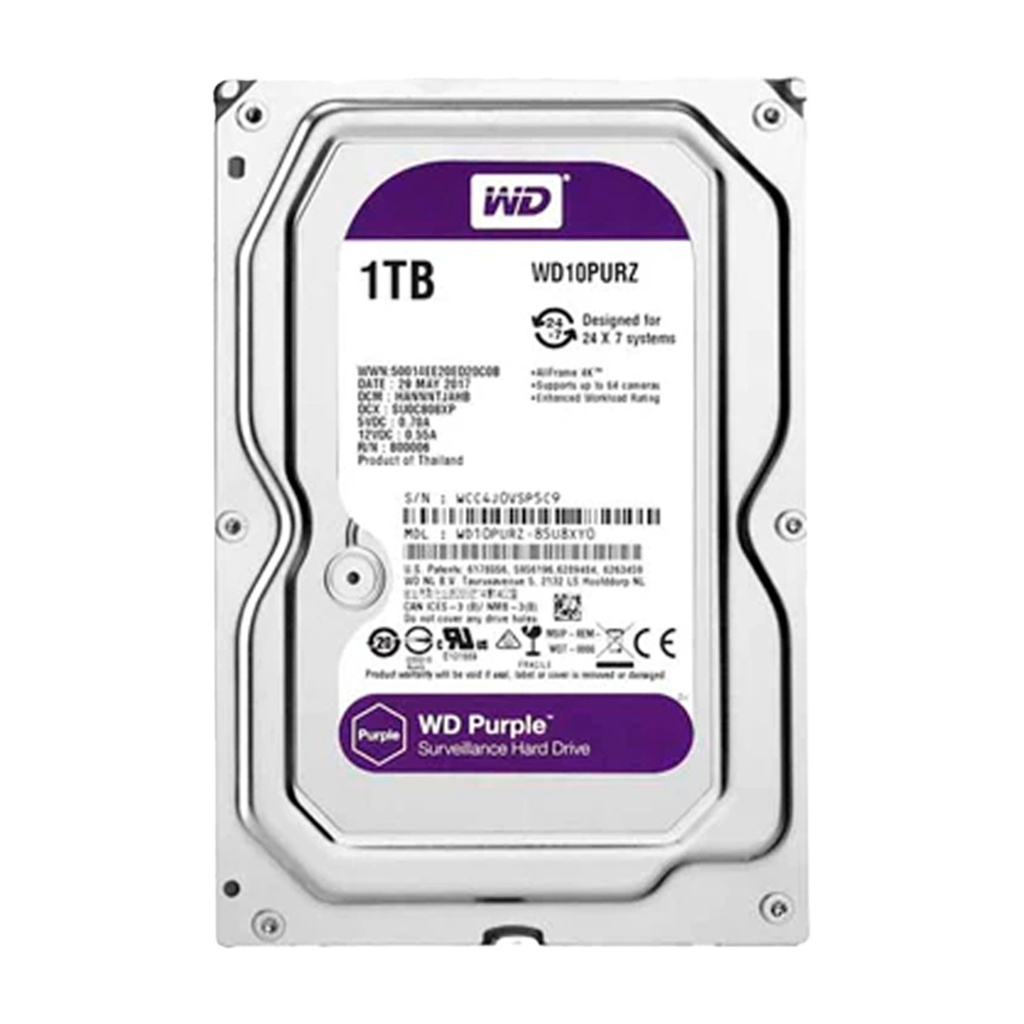 DISCO DURO 1TB WD MORADO