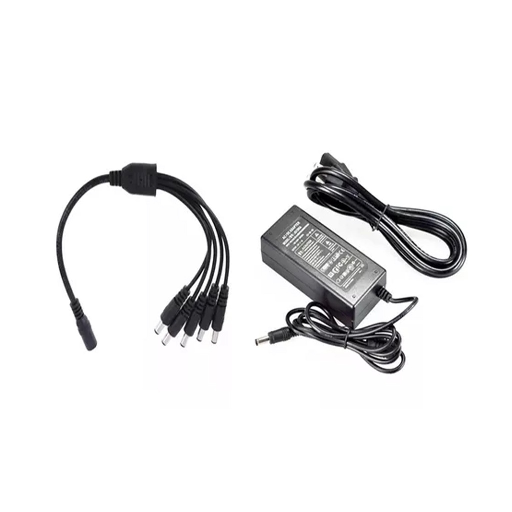 TRANSFORMADOR 12V 4AMP + PULPO 1 UNID KIT
