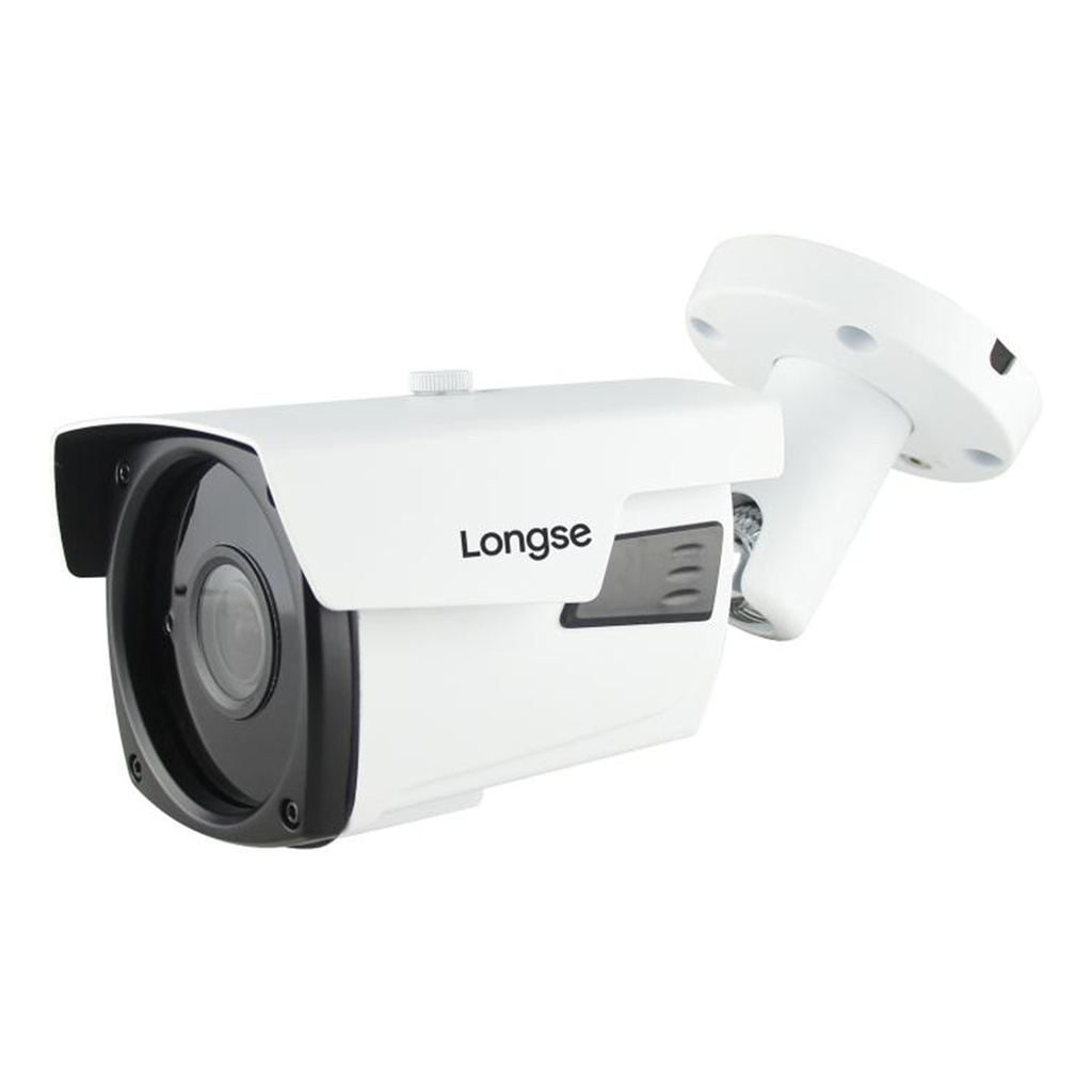 CAMARA ANALOGA BALA VARIFOCAL MANUAL 5MPX IR 40MTS NO-AUDIO METAL IP67 LONGSE