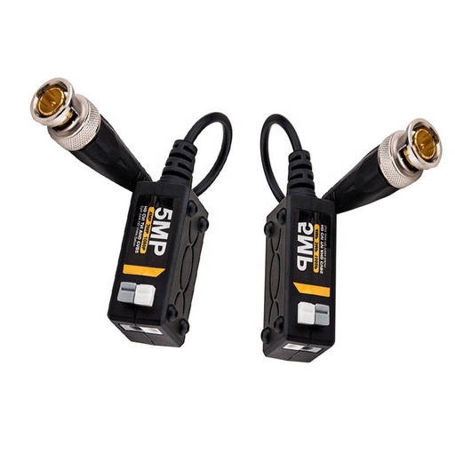 [VB16] VIDEO BALUN 5MPX PASIVO HD/CVI/TVI/AHD PAR H