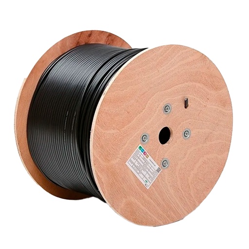 [UTPCAT6EX] CABLE UTP CAT6 EXTERIOR DOBLE FORRO 305MTS BOBINA