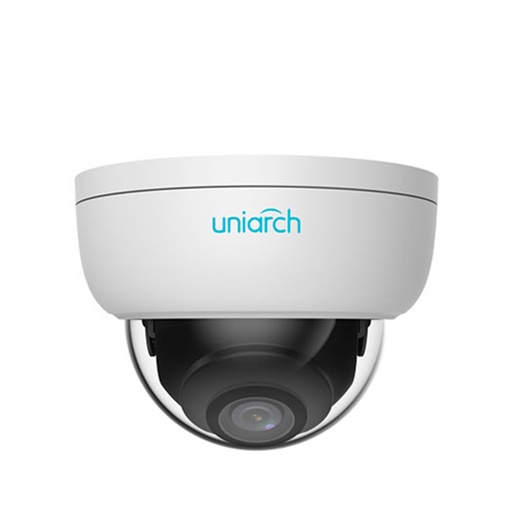 [IPC-D124-PF28] CAMARA IP DOMO 4MPX IR 30MTS NO AUDIO METAL-PLASTICO IP67 IK10 UNIARCH