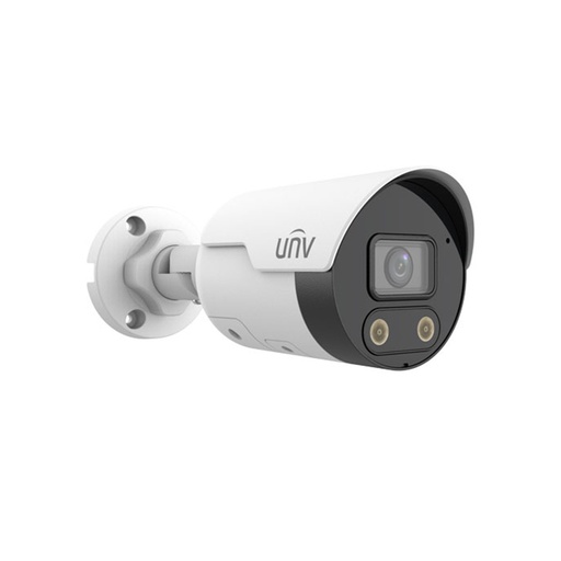 [IPC2125SB-ADF28KMC-I0] CAMARA IP BALA 5MPX IR 30MTS AUDIO DOBLE VIA ALARMA AUDIBLE Y SONORA SIP-UMD PERSONAS METAL IP67 UNV
