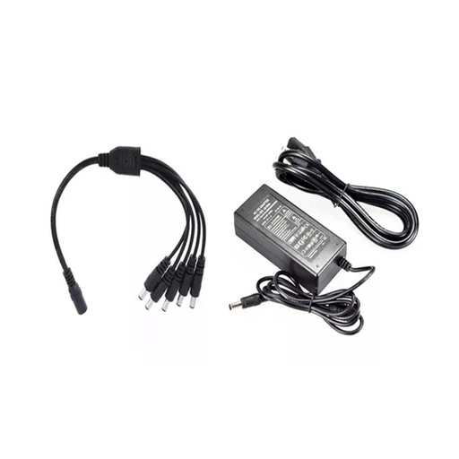 [T4APULPO] TRANSFORMADOR 12V 4AMP + PULPO 1 UNID KIT